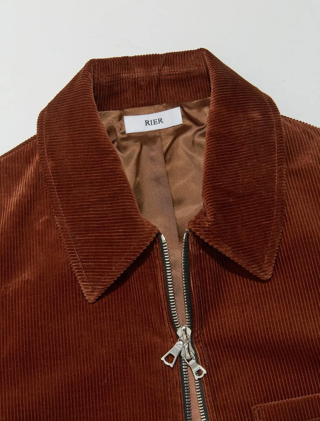 Rier Corduroy Zip-Up Jacket