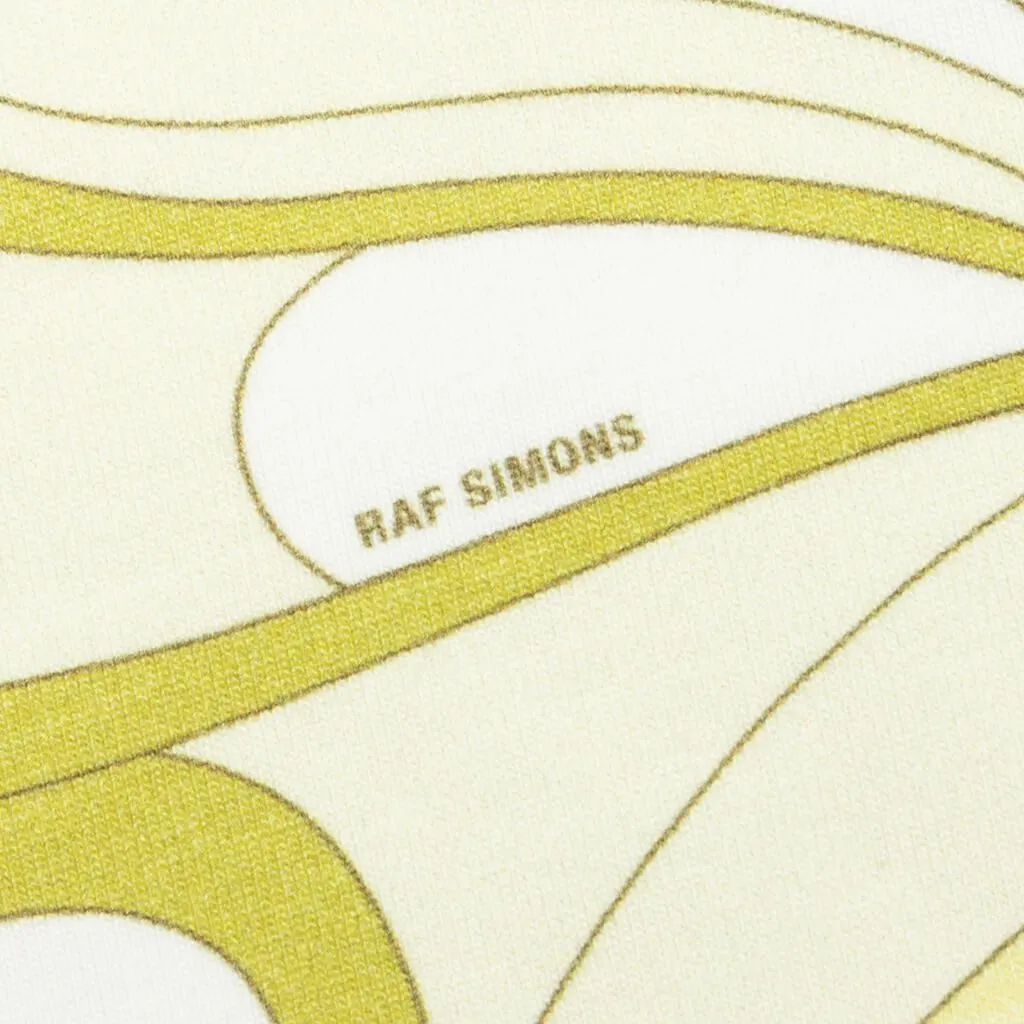 Raf Simons Abstract Patterned Short Sleeve Shirt