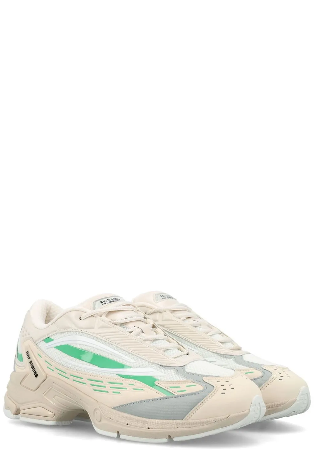 Raf Simons Panelled Round Toe Sneakers