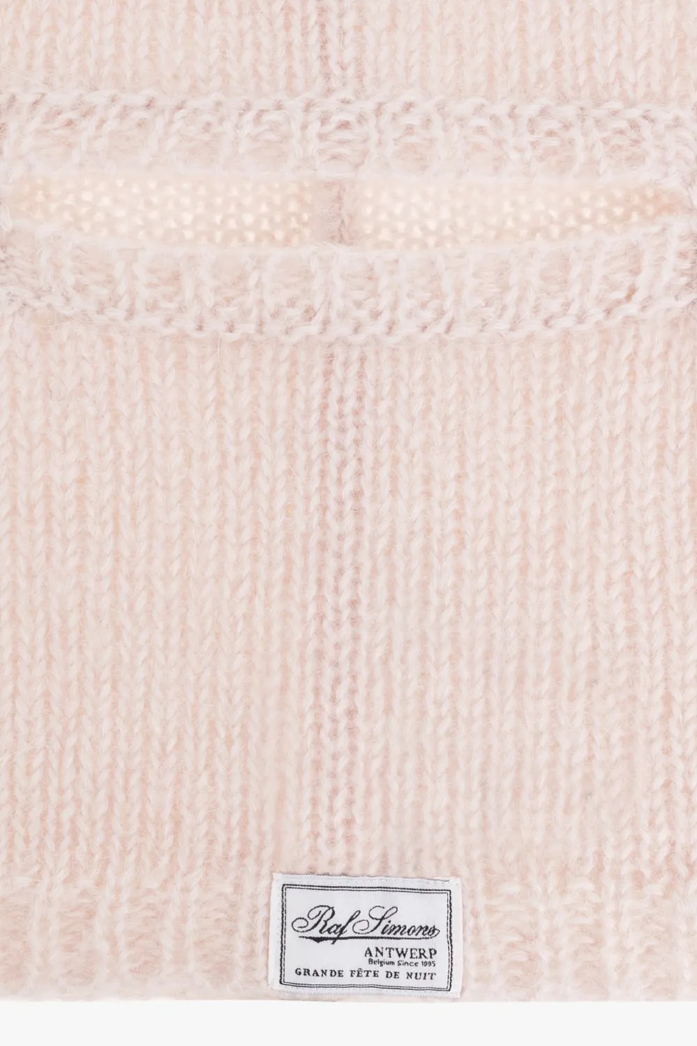 Raf Simons Logo-Patch Balaclava Hat