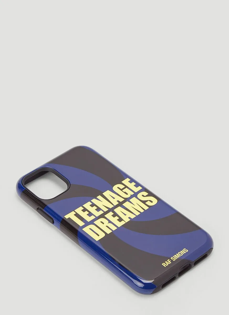 Raf Simons Teenage Dreams Iphone 11 Case