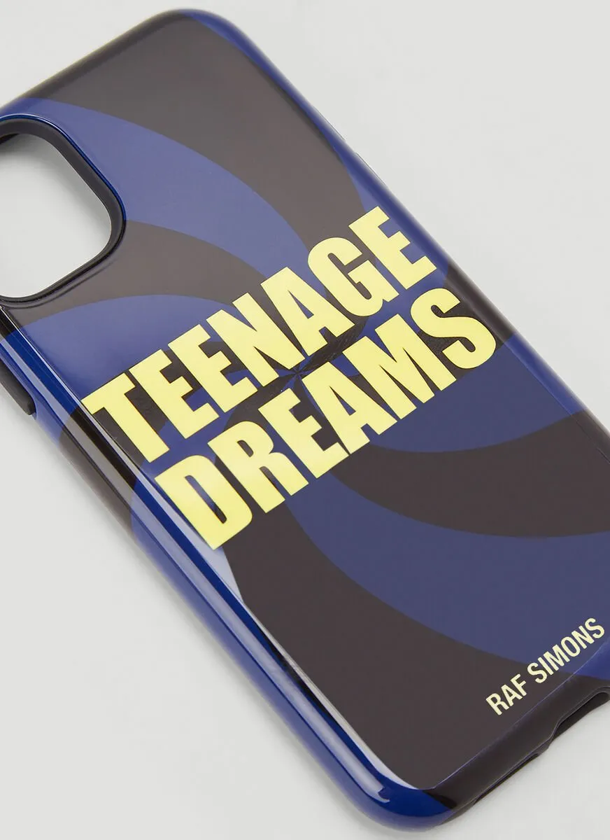 Raf Simons Teenage Dreams Iphone 11 Case