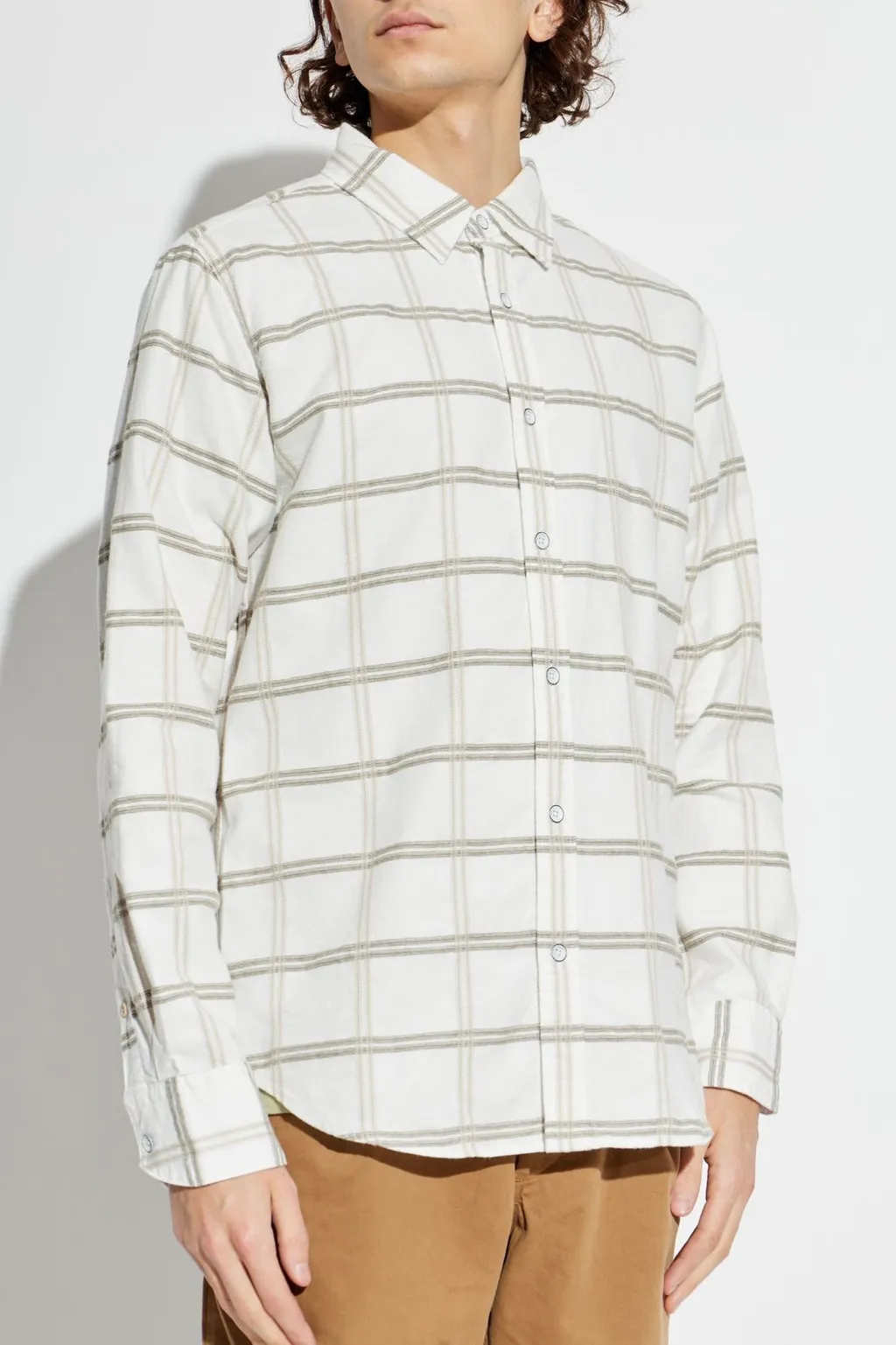 Rag & Bone Checked Pattern Long-Sleeved Shirt