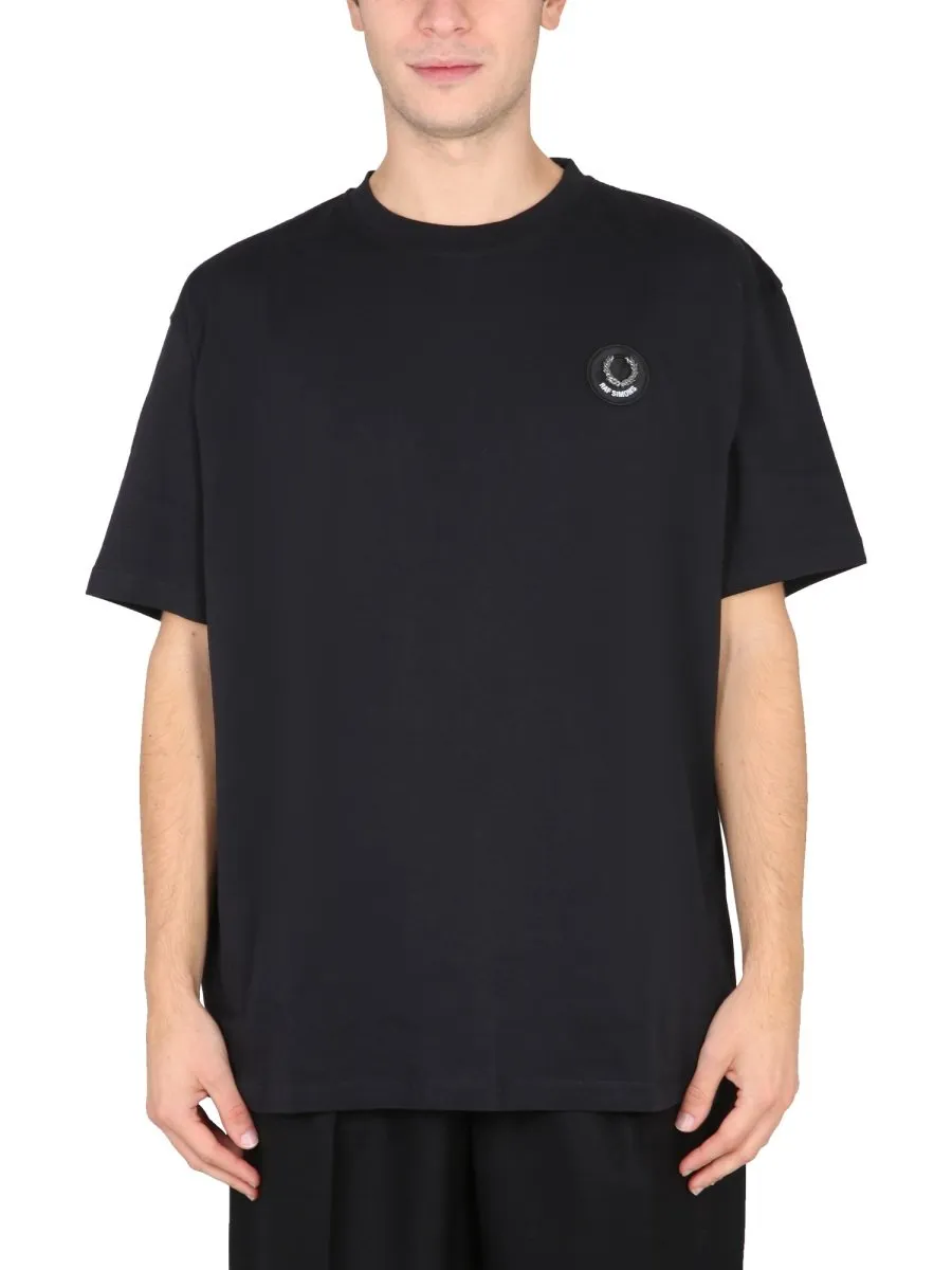 Fred Perry X Raf Simons Graphic Logo Tee