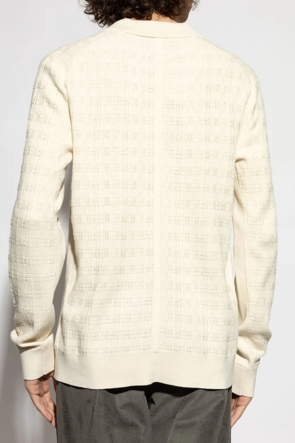 Rag & Bone Long Sleeved Polo Shirt