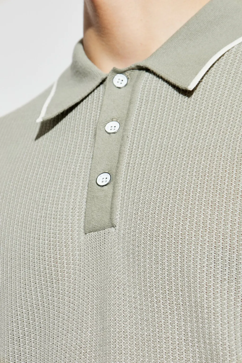 Rag & Bone Short-Sleeved Polo Shirt