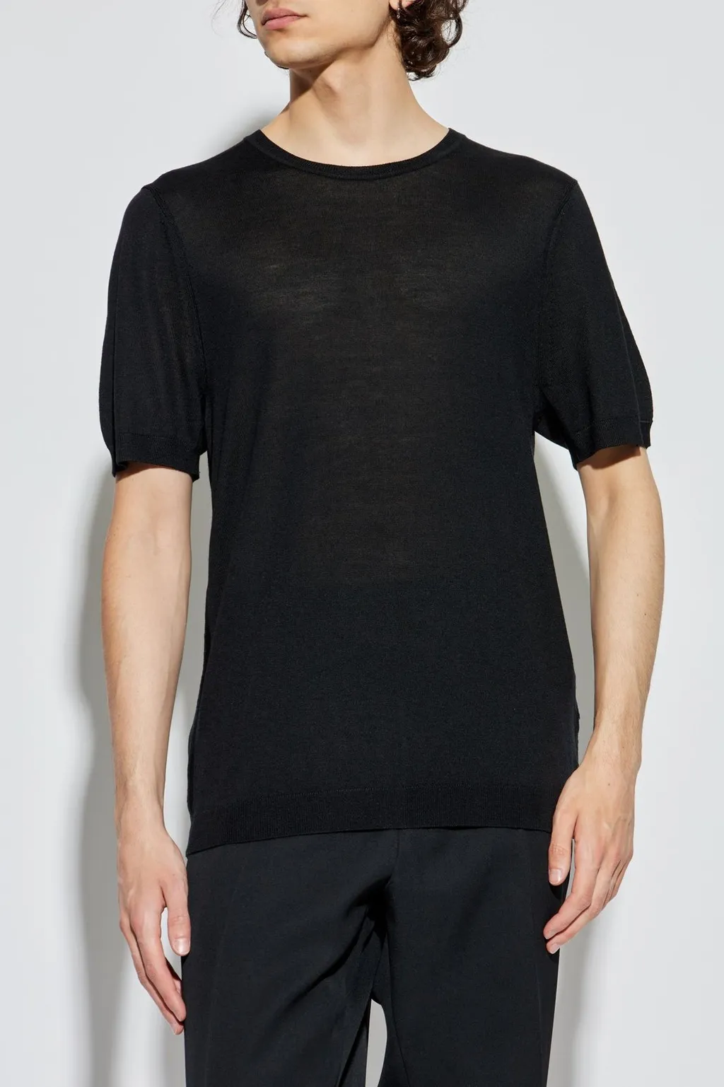 Rag & Bone Knit Short Sleeve Top