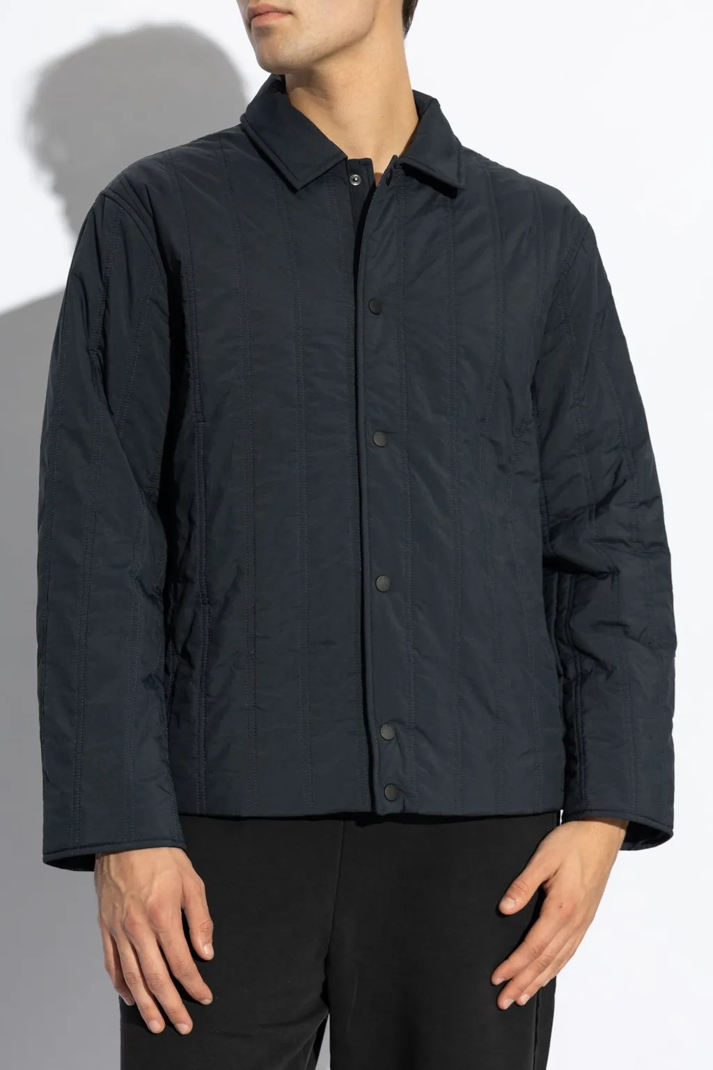 Rag & Bone Quilted Snap-Front Jacket