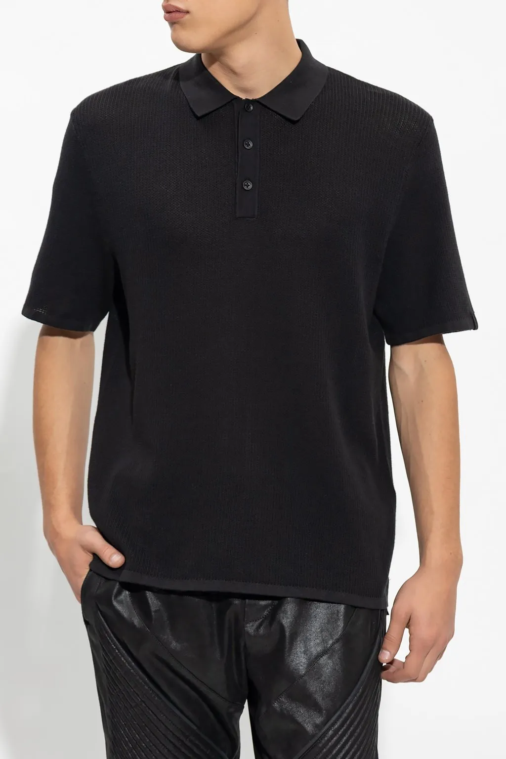 Rag & Bone Classic Knit Polo Shirt