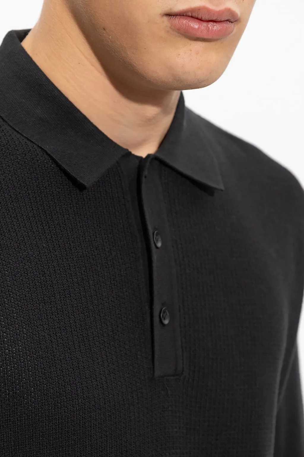 Rag & Bone Classic Knit Polo Shirt