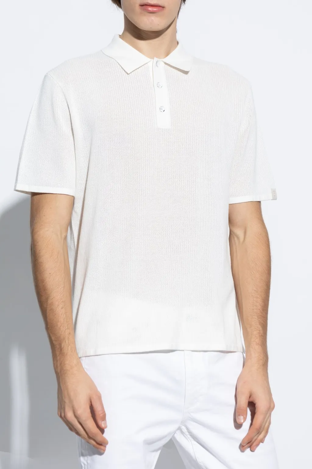 Rag & Bone Classic Textured Polo Shirt