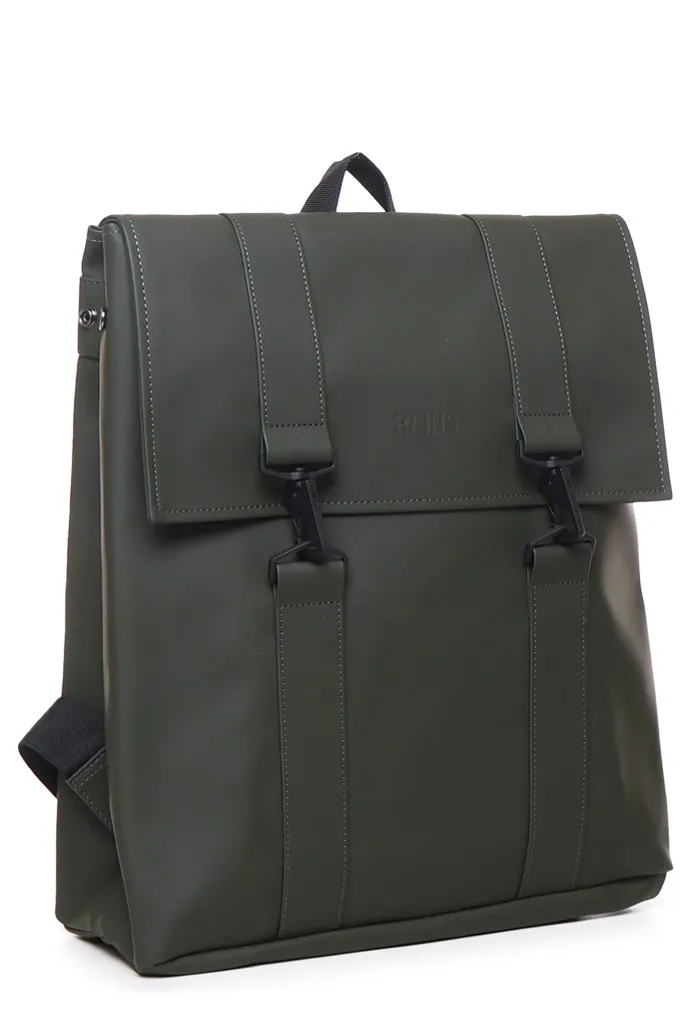Rains Msn Logo Detailed Backpack