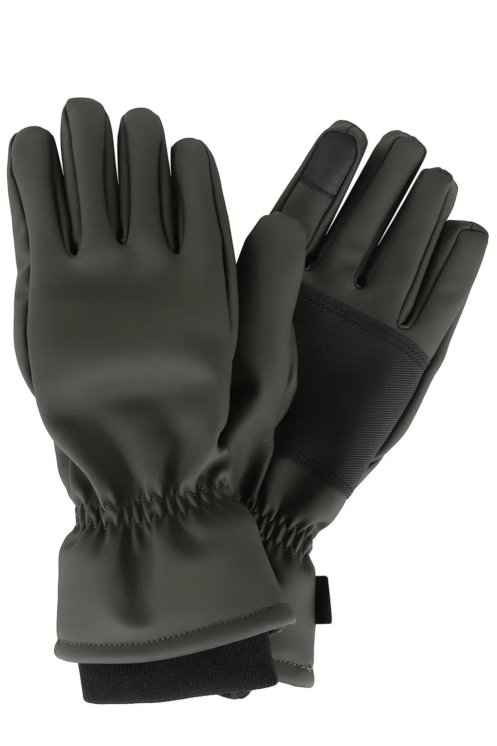 Rains Logo Patch Gloves