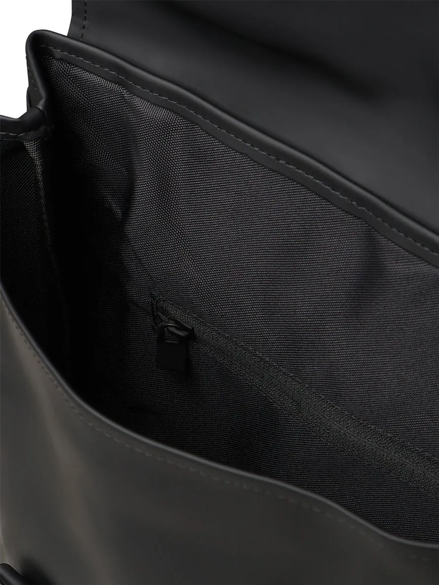 Rains Logo Detailed Foldover Top Backpack