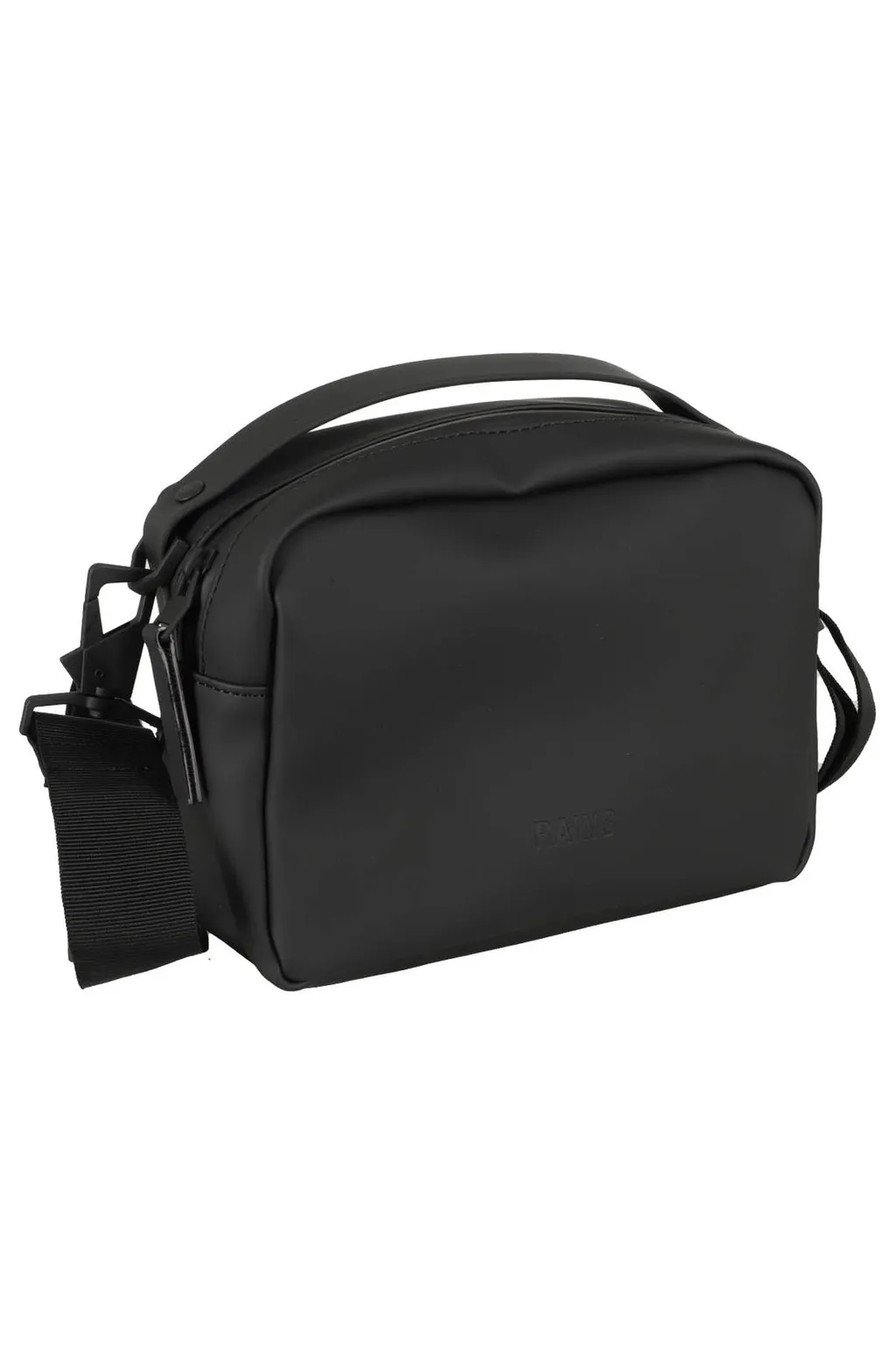 Rains Box Logo Detailed Messenger Bag