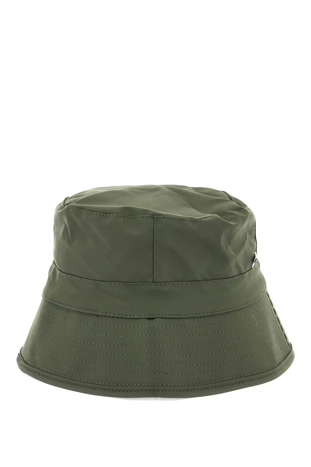 Rains Logo Patch Narrow Brim Bucket Hat