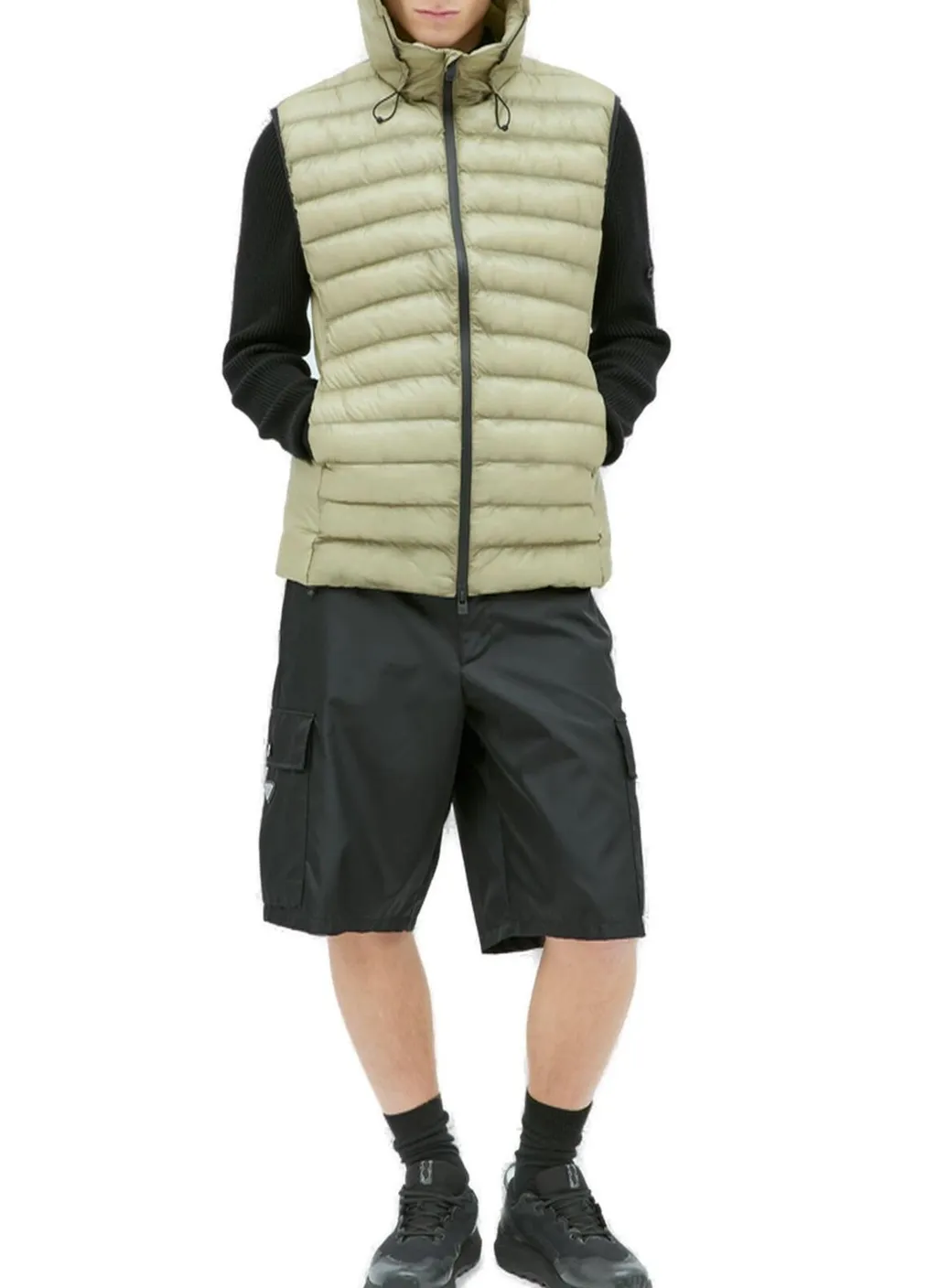 Rains Kaunas Hooded Drawstring Vest