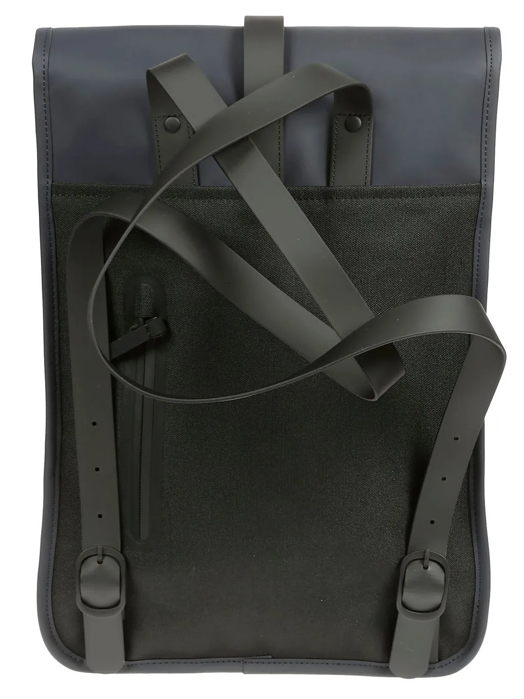 Rains Logo Detailed Foldover Top Backpack