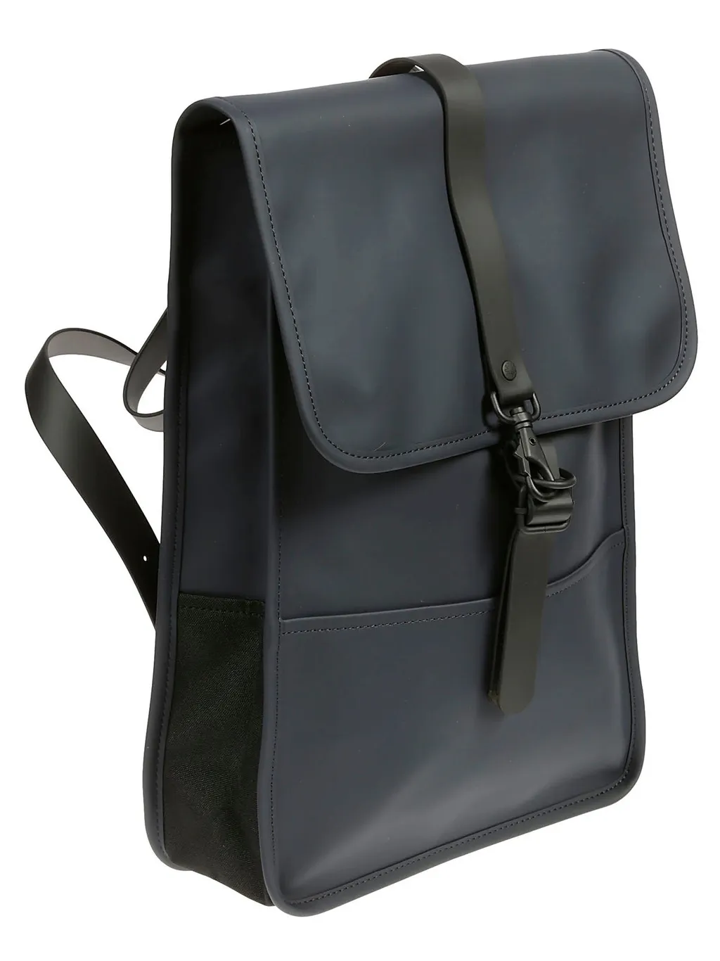Rains Logo Detailed Foldover Top Backpack