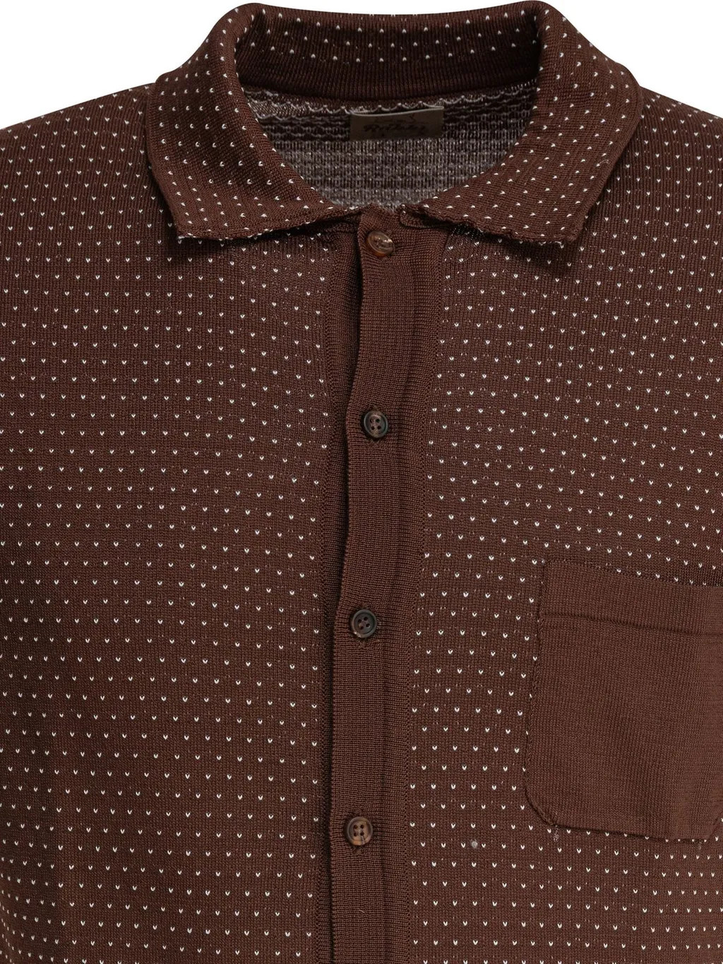 Rakki Patterned Button-Down Shirt