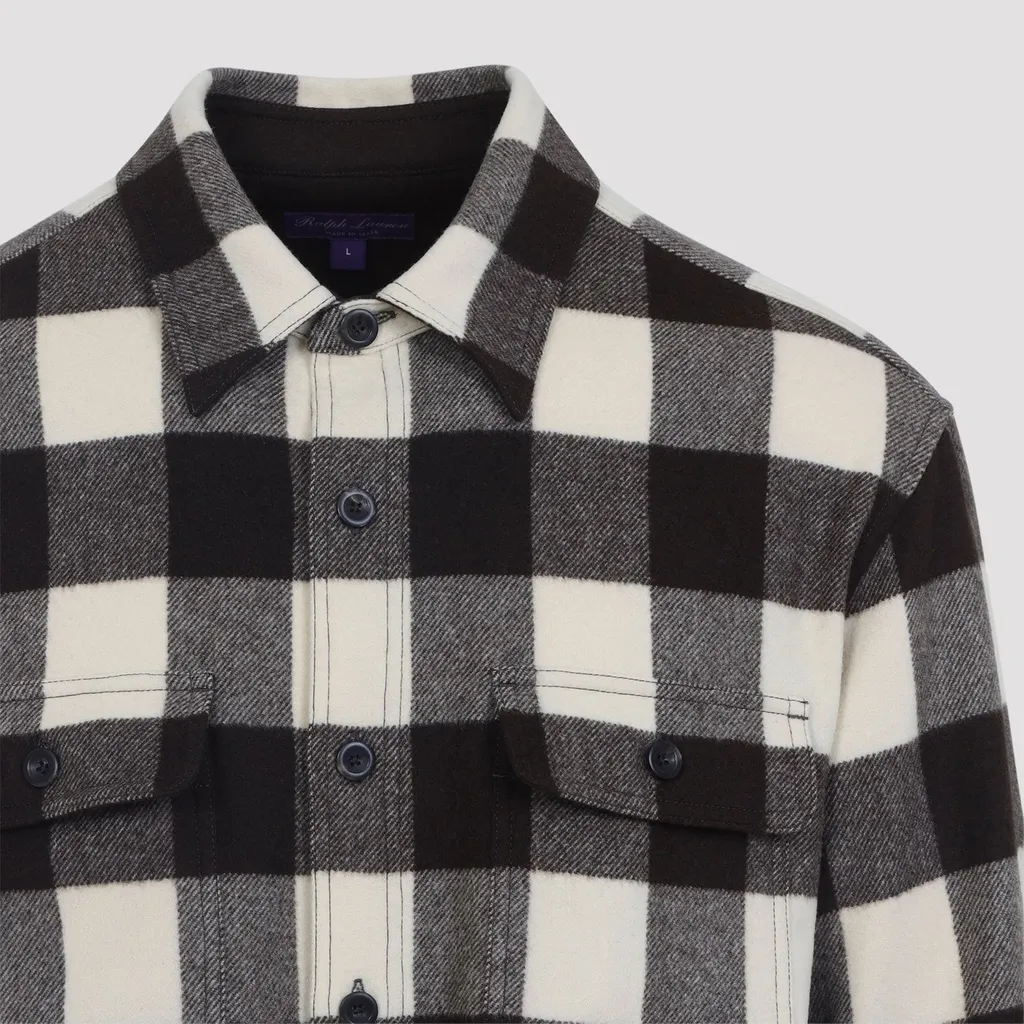 Ralph Lauren Check Wool Sport Shirt