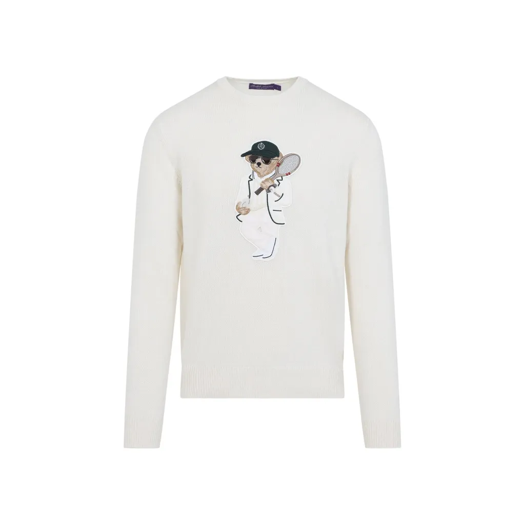 Ralph Lauren Purple Label Polo Bear Crewneck Pullover