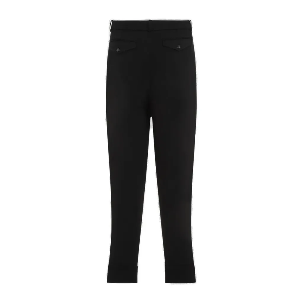 Ralph Lauren Mid-Rise Pleated Trousers