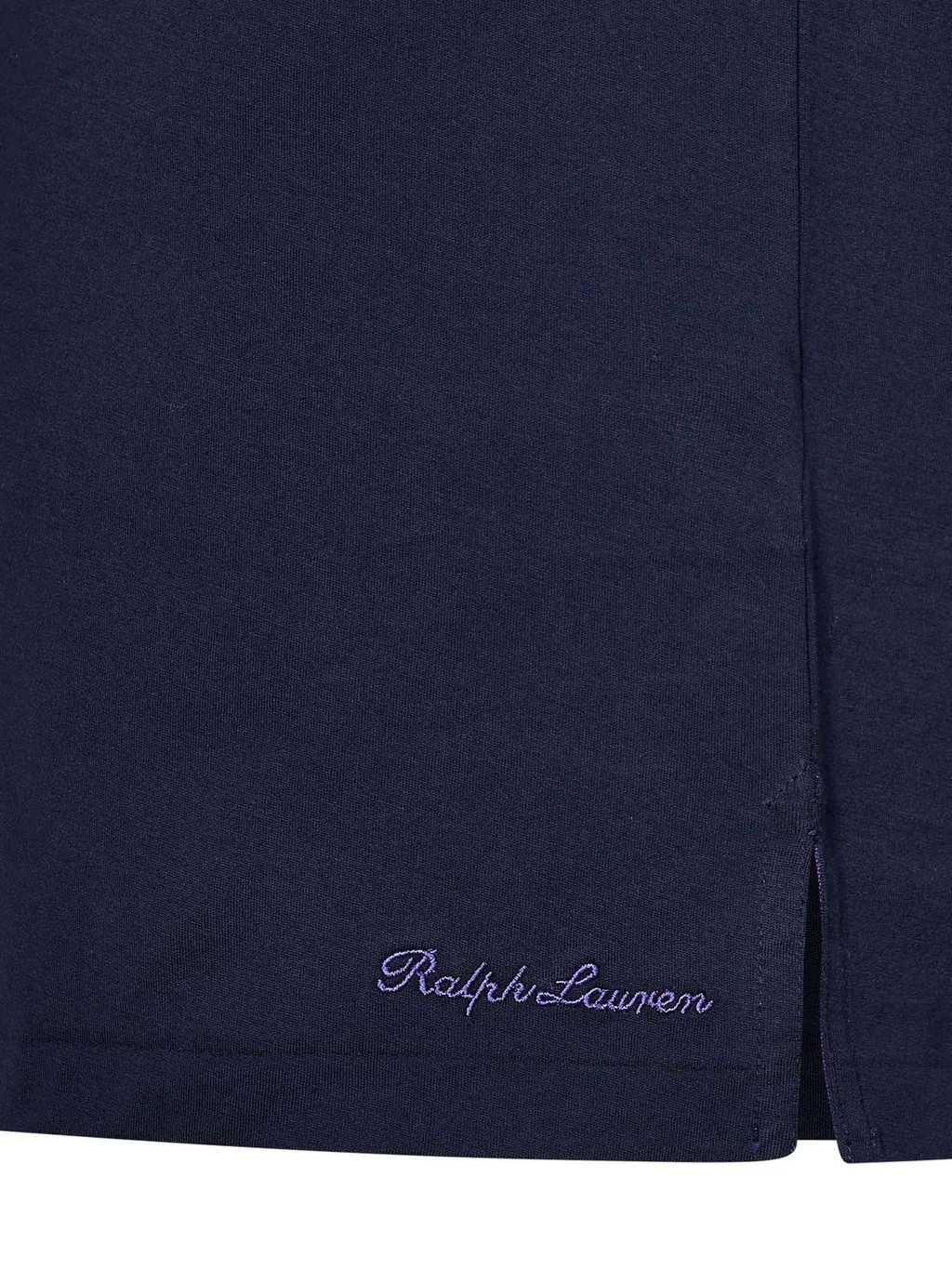 Ralph Lauren Purple Label Logo Embroidered Crewneck T-Shirt