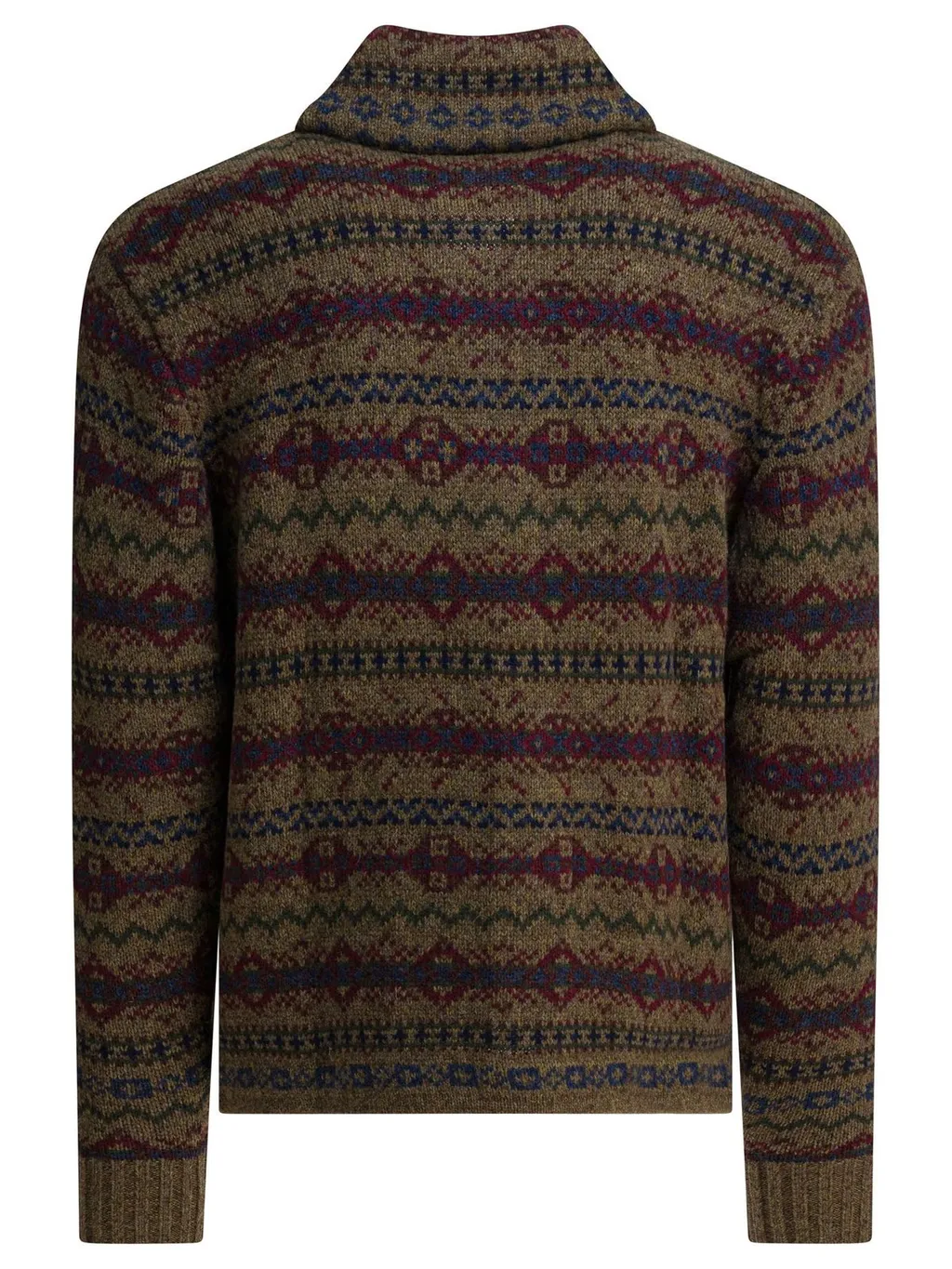 Ralph Lauren Rrl Fair-Isle Knitted Cardigan
