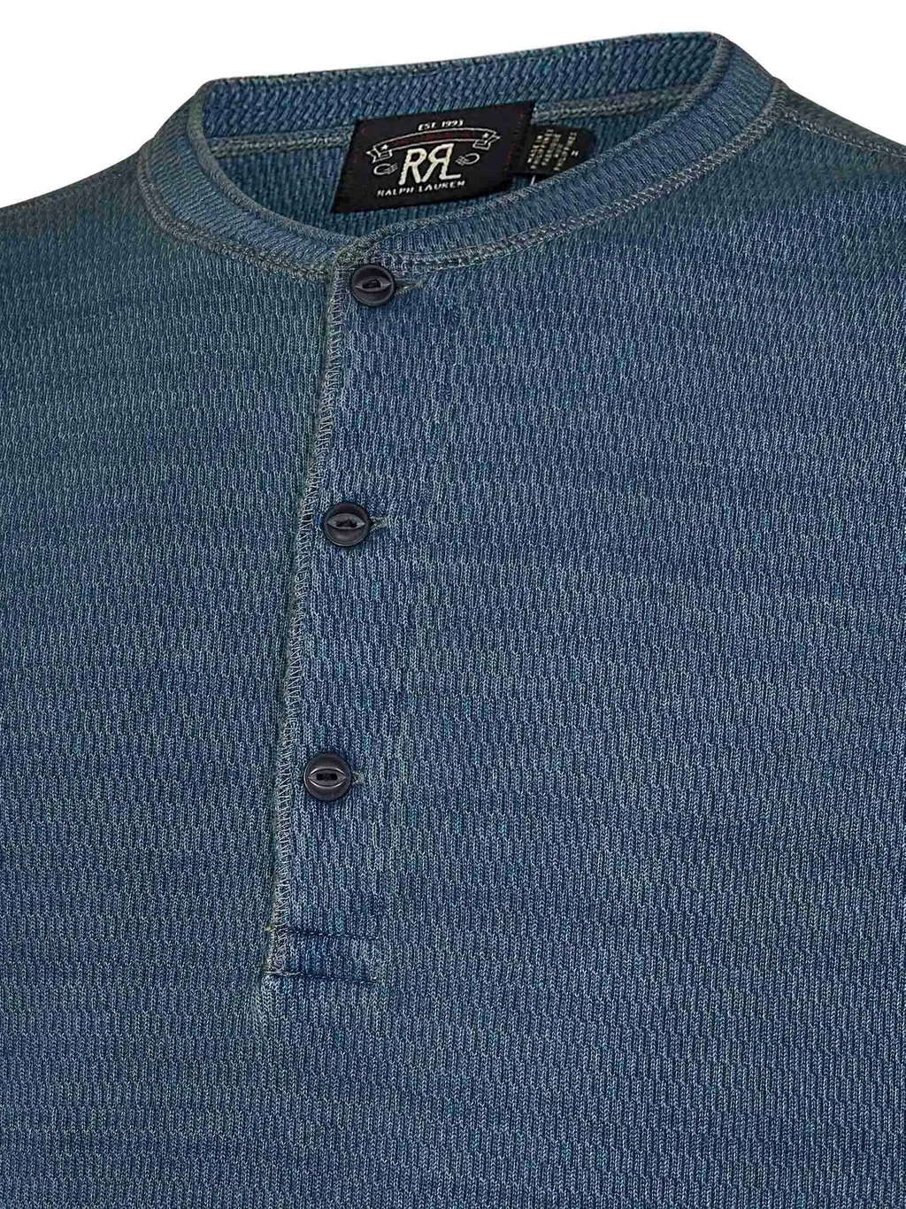 Ralph Lauren Rrl Button-Plaquet Knitted T-Shirt