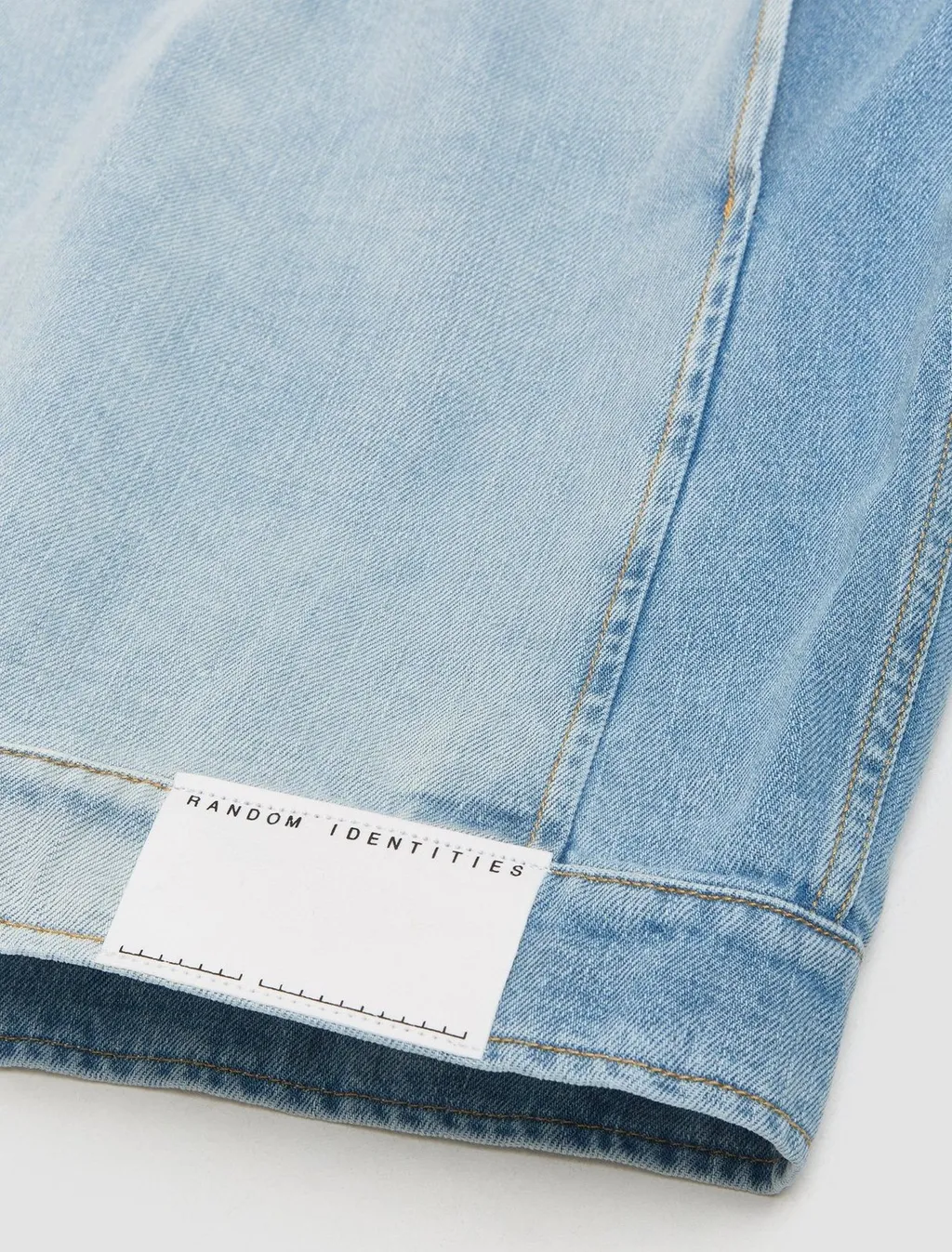 Random Identities Zipped Denim Jacket