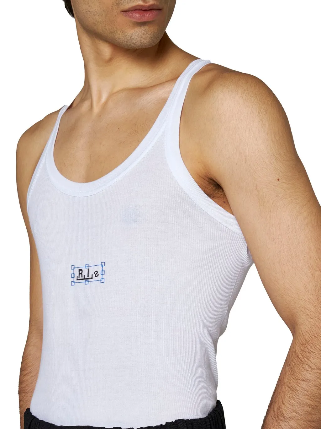 Random Identities Logo Printed Crewneck Tank Top