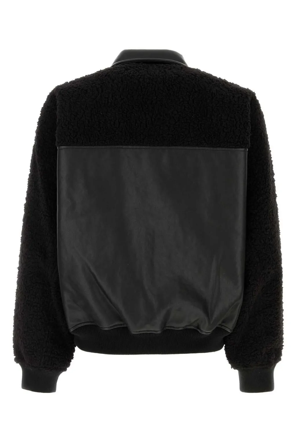 Random Identities Faux Shearling Bomber Jacket