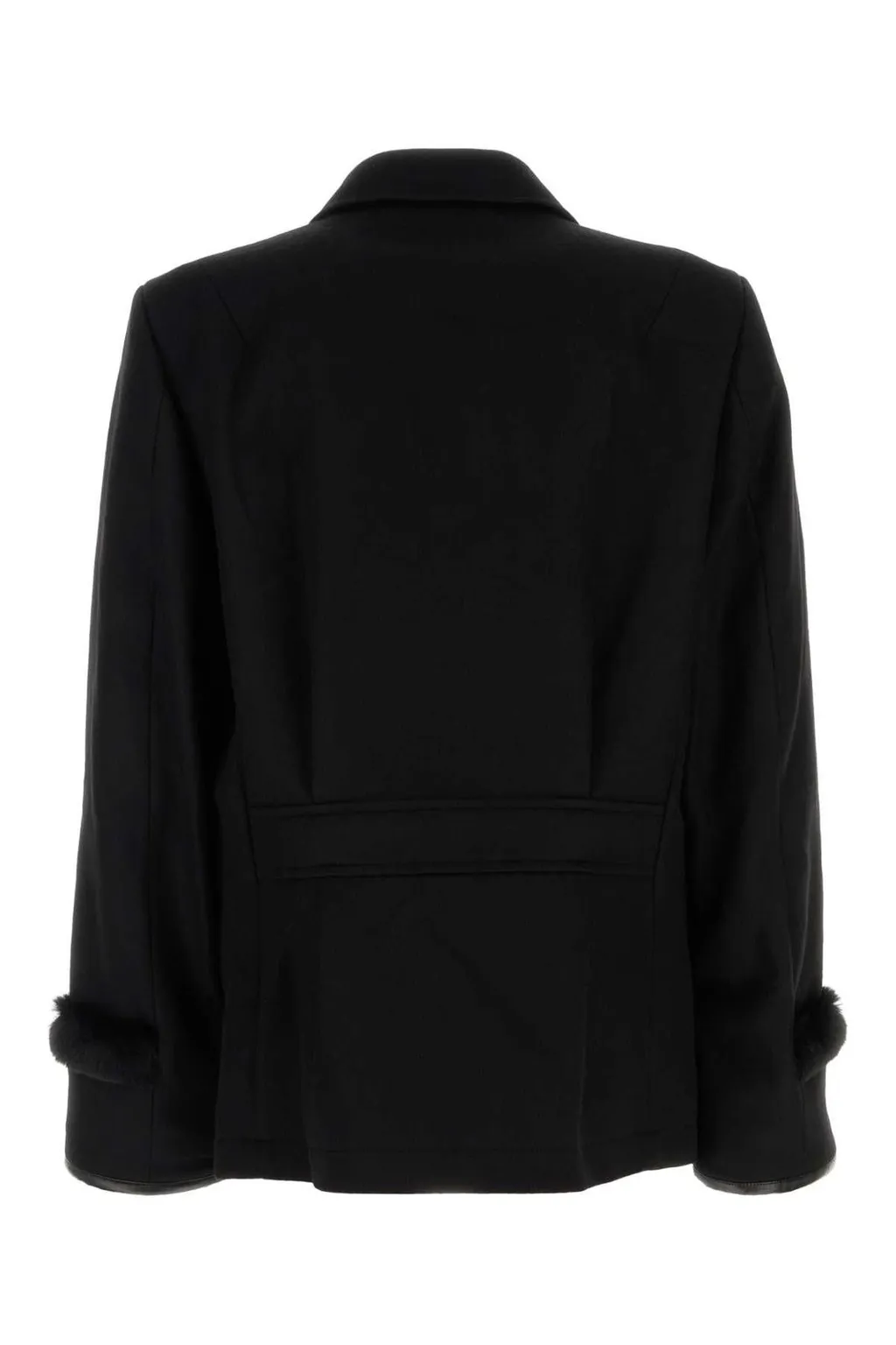 Random Identities Woven Peacoat