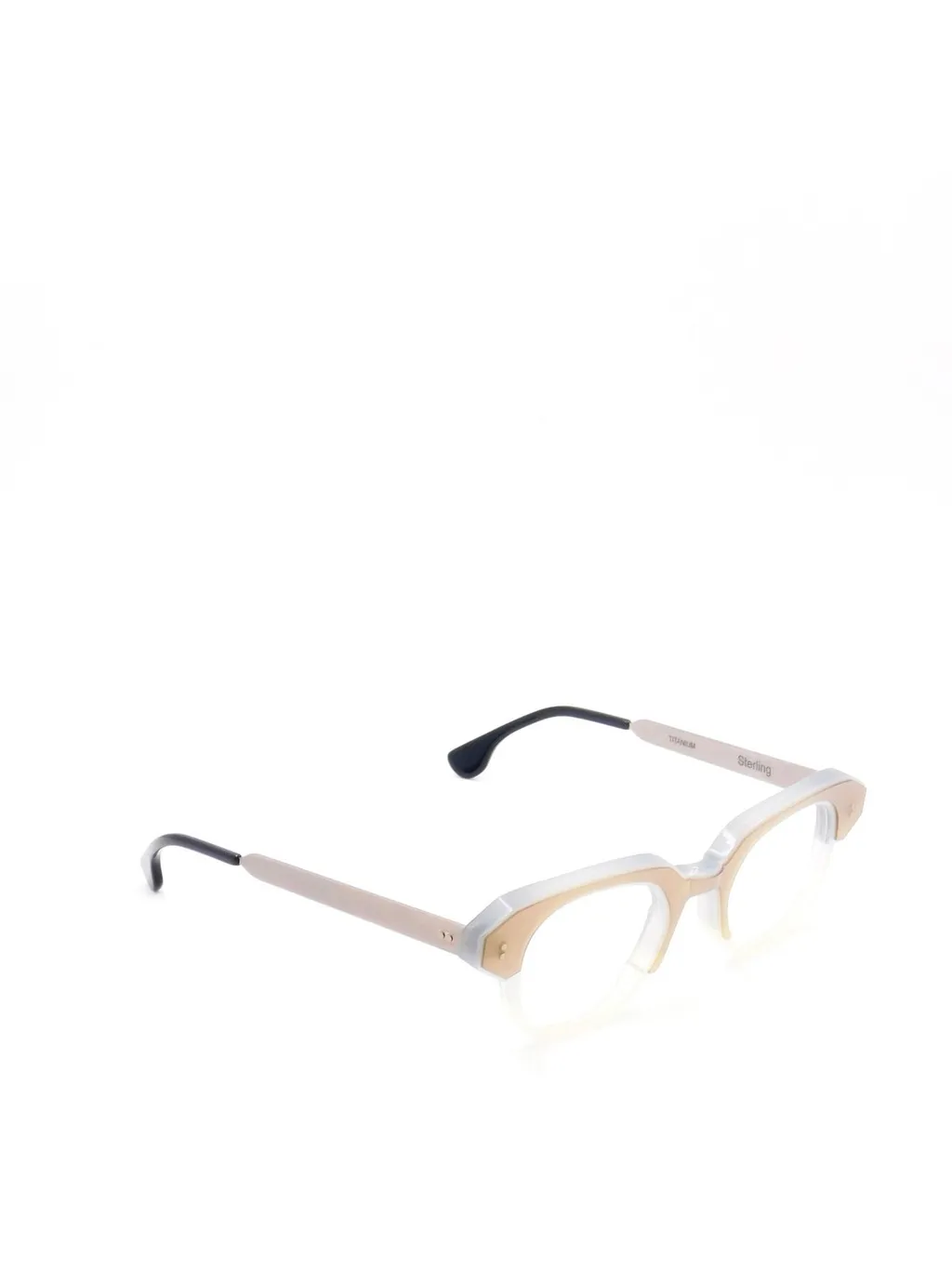 Rapp Semi Rimless Oval Glasses