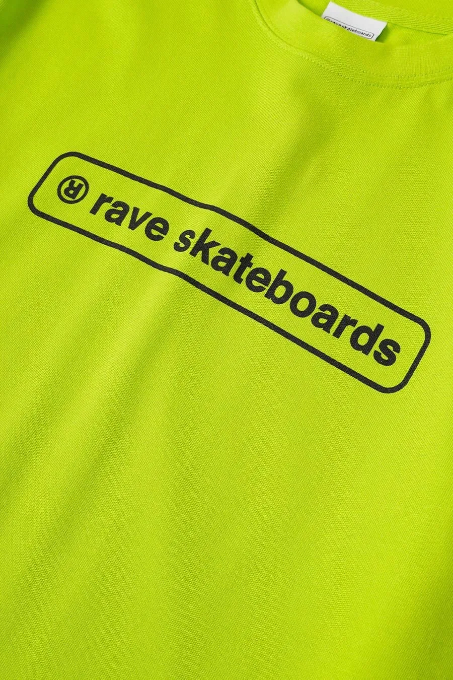 Rave Skateboards Crewneck Printed T-Shirt