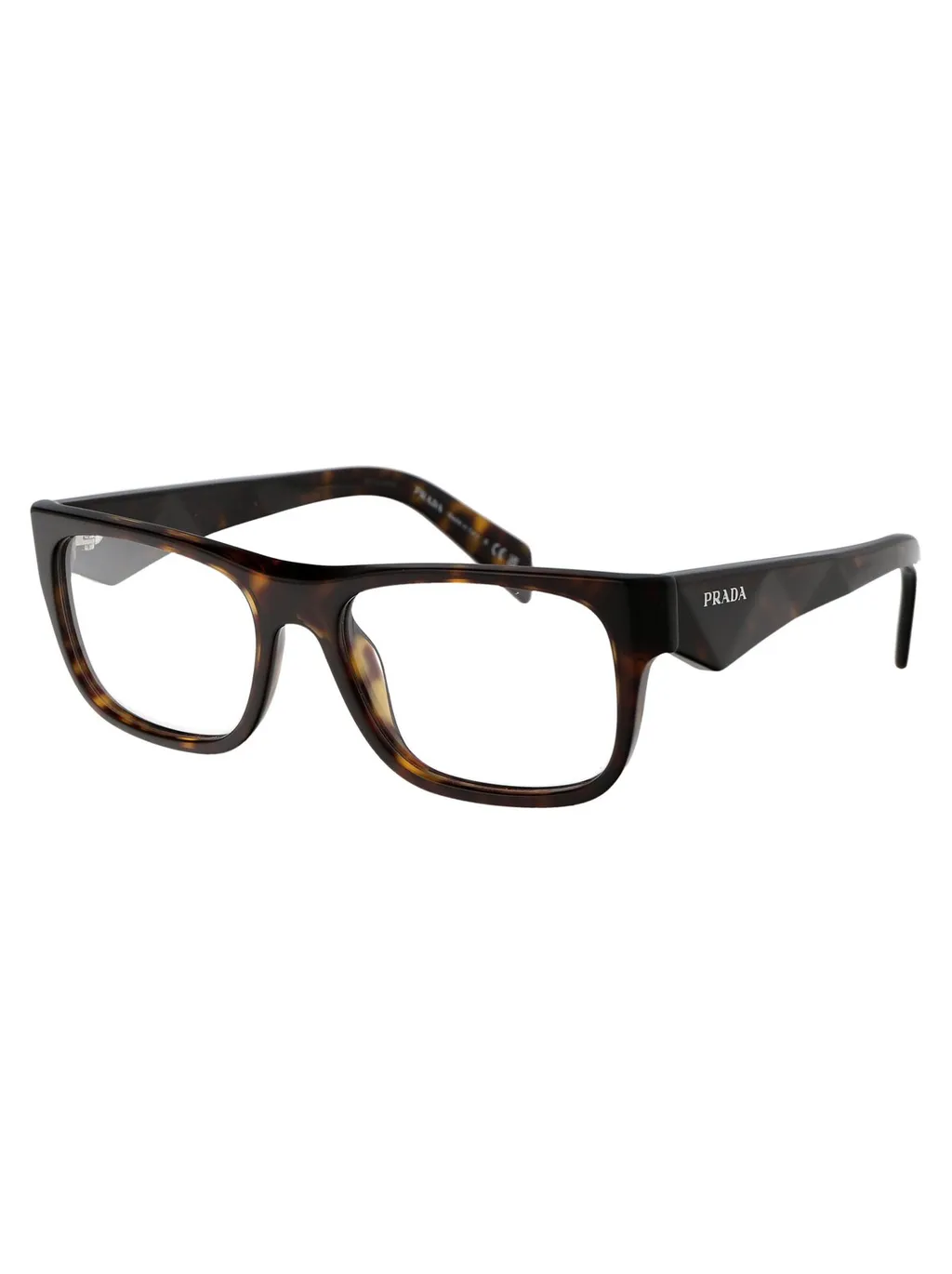 Prada Eyewear Rectangular Frame Glasses