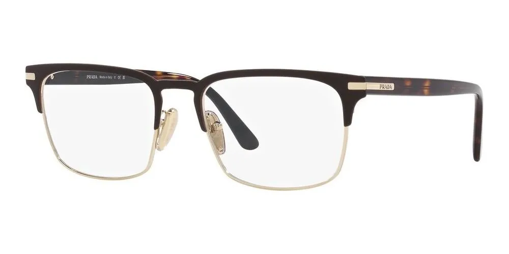 Prada Eyewear Rectangular Frame Glasses