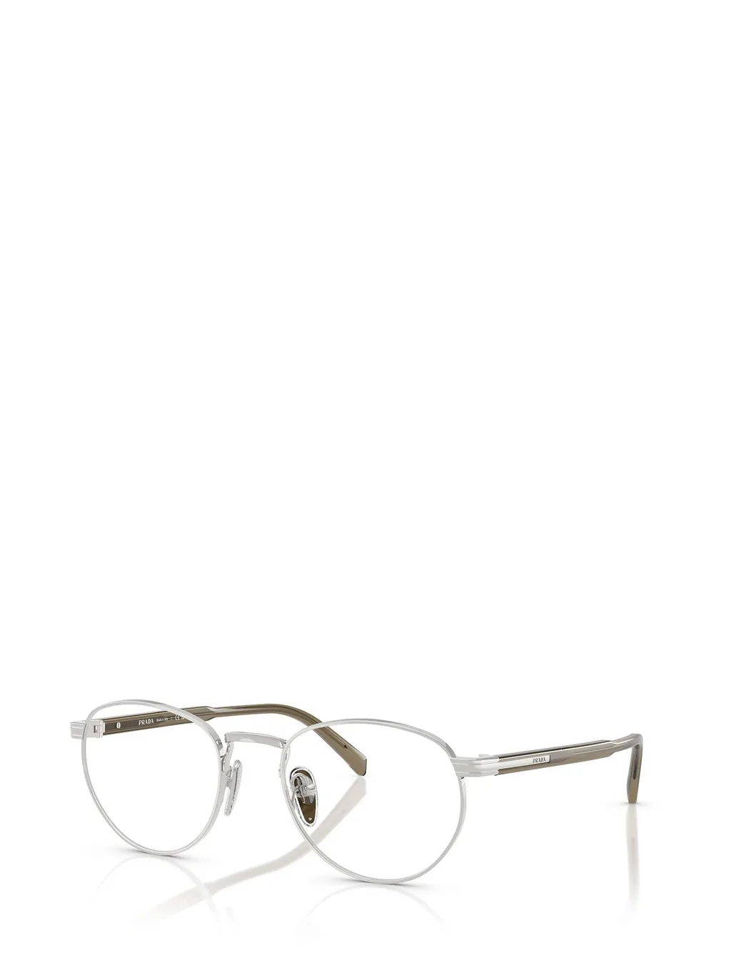 Prada Eyewear Round Frame Glasses