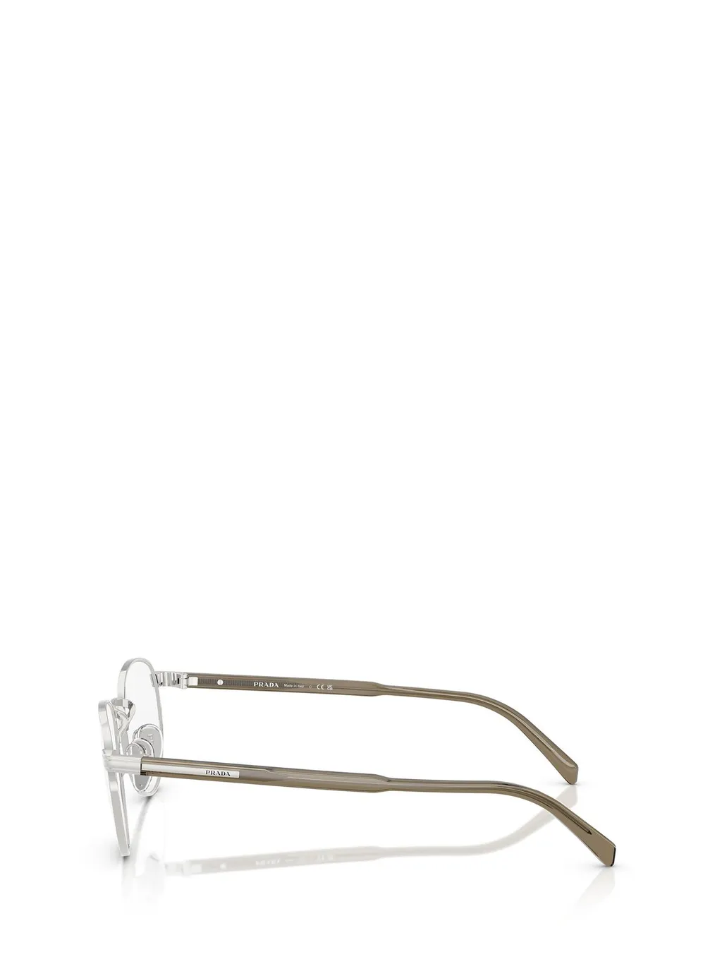 Prada Eyewear Round Frame Glasses