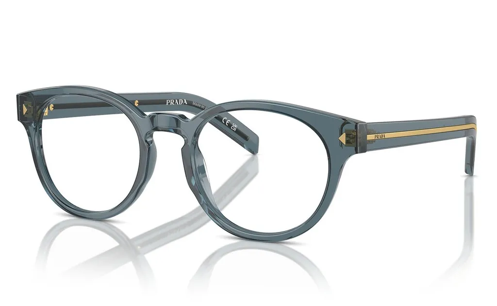 Prada Eyewear Round Frame Glasses