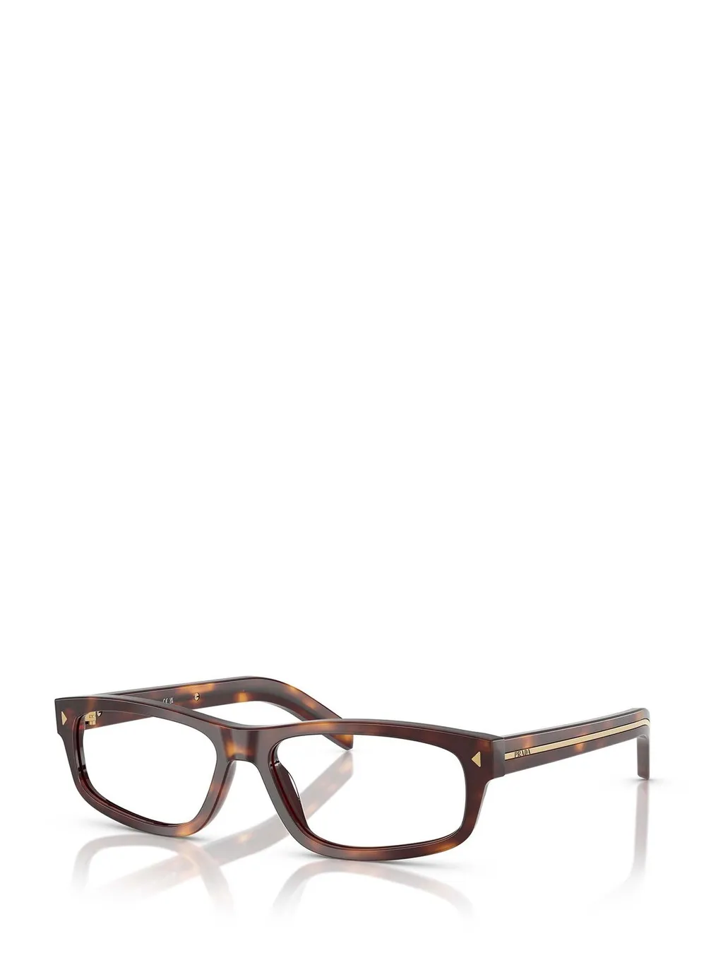Prada Eyewear Rectangular Frame Glasses