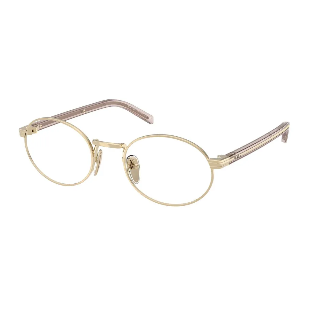 Prada Eyewear Oval Frame Glasses