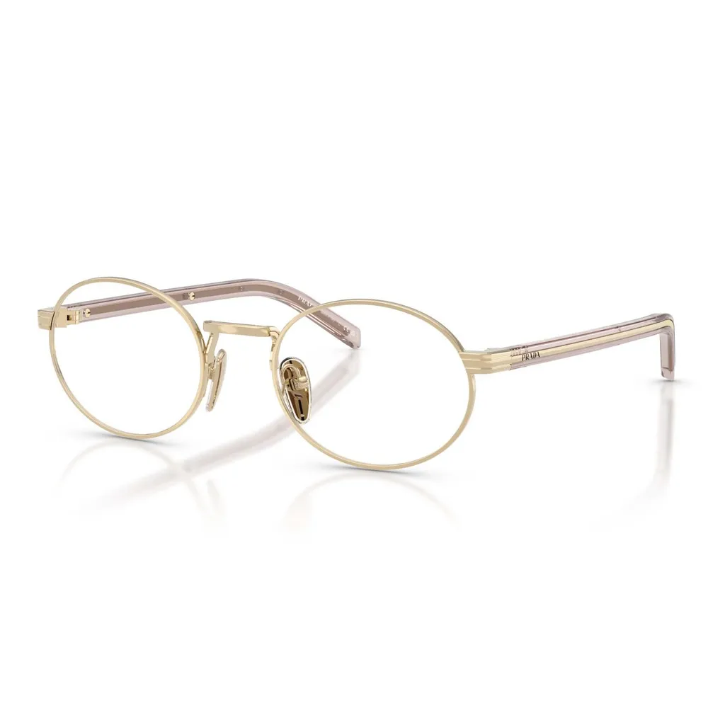 Prada Eyewear Oval Frame Glasses