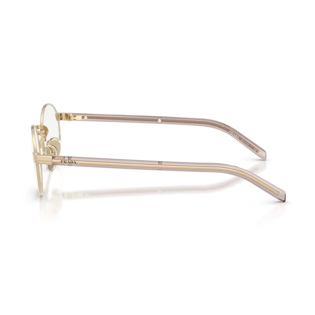Prada Eyewear Oval Frame Glasses