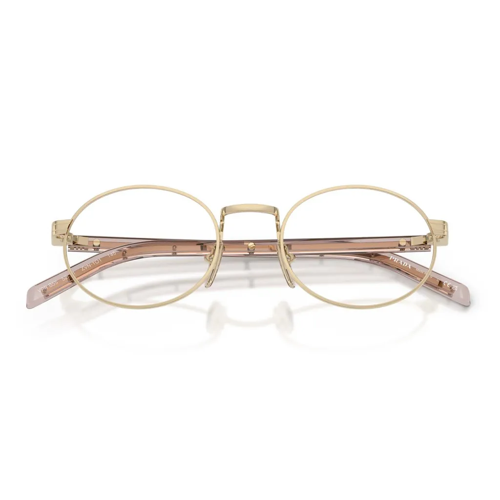 Prada Eyewear Oval Frame Glasses