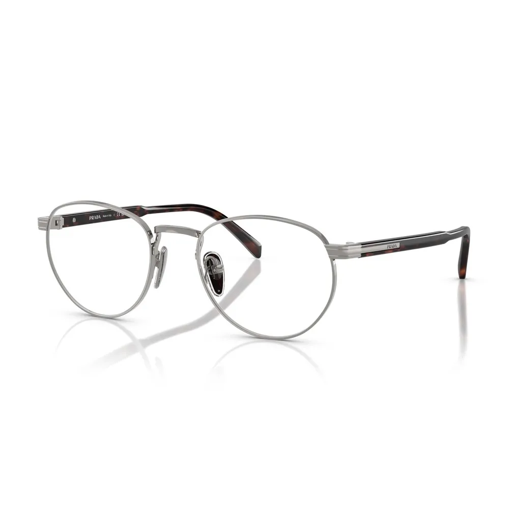 Prada Eyewear Round Frame Glasses