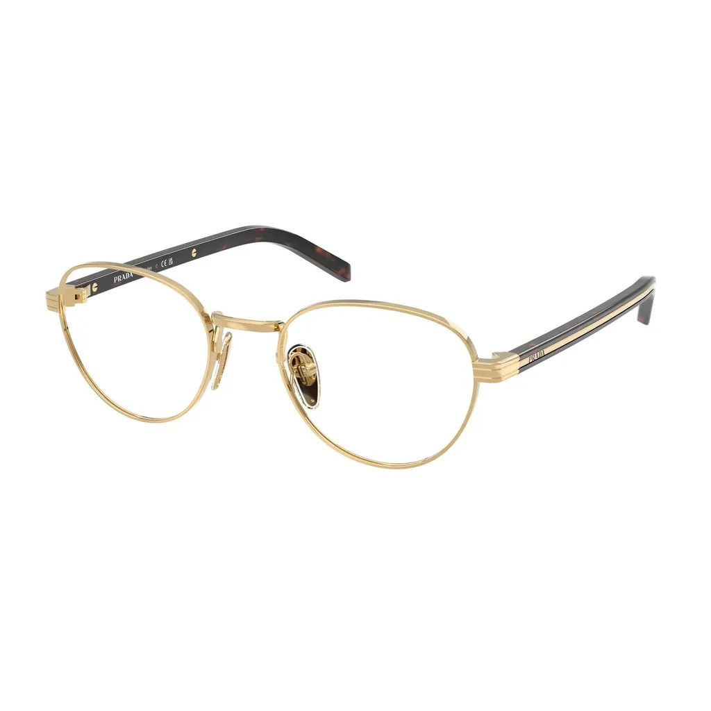 Prada Eyewear Round Frame Glasses