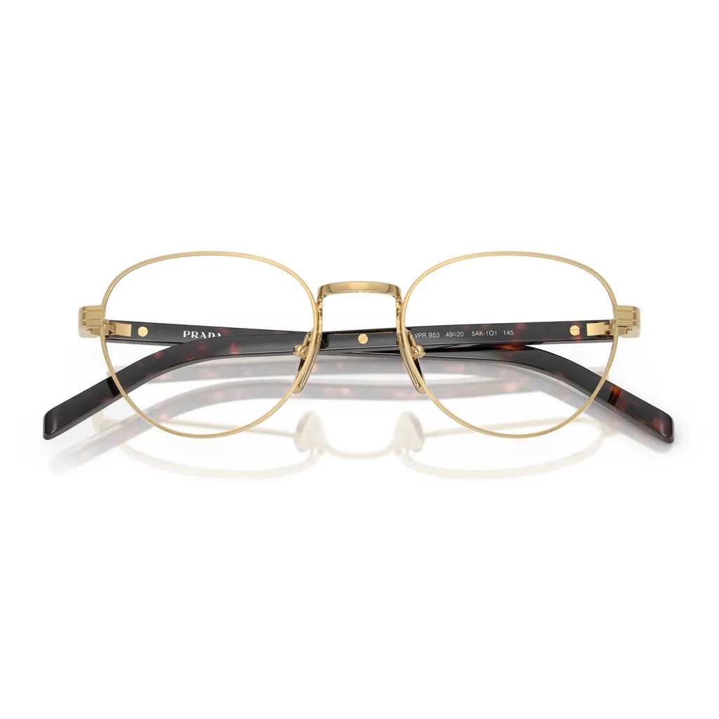 Prada Eyewear Round Frame Glasses