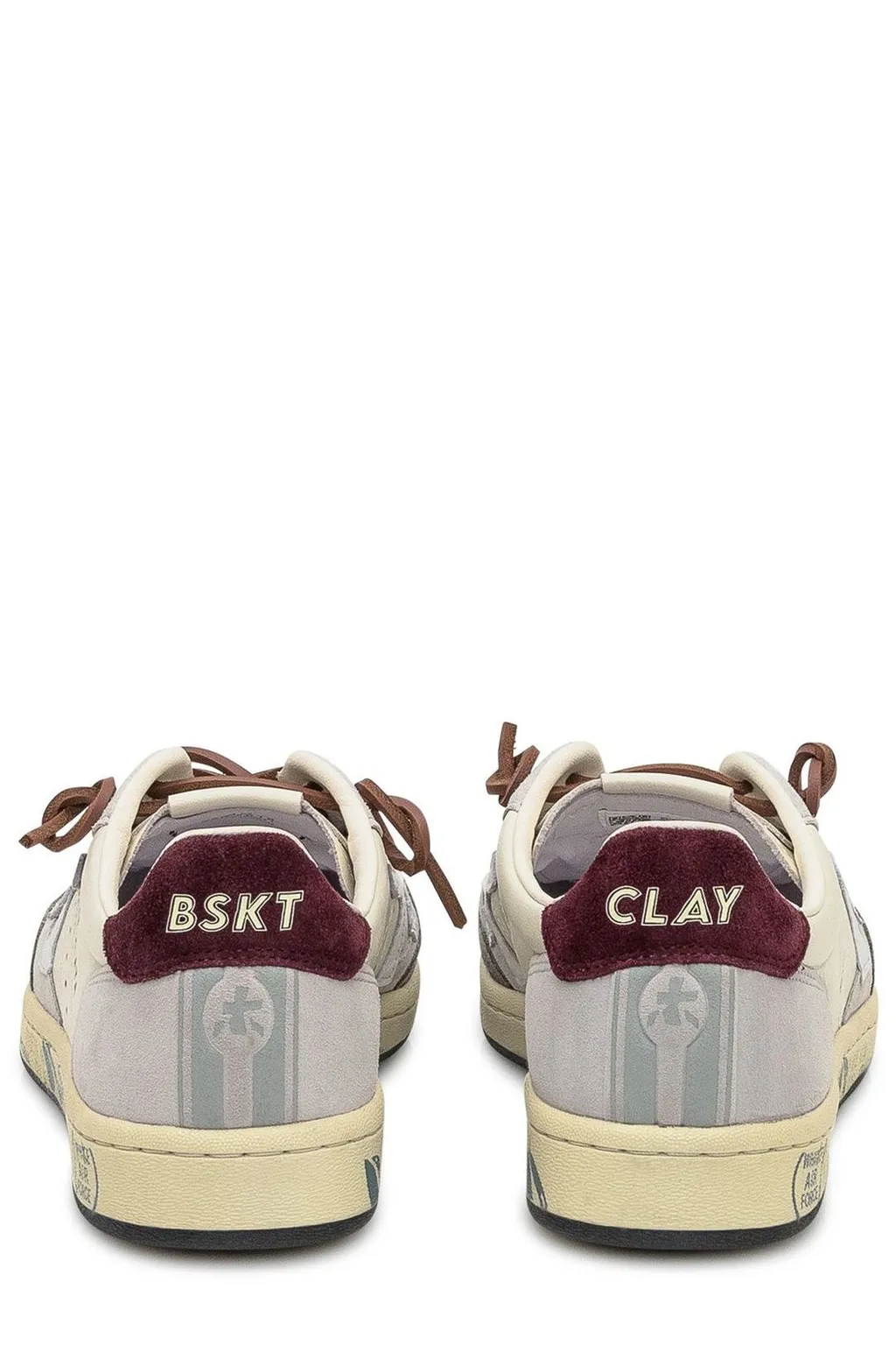 Premiata Bsktclay Lace-Up Sneakers